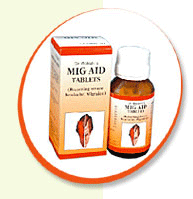 MIG AID TABLETS For Headache