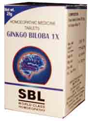 Ginkgo biloba 1X For Insufficient Cerebral Circulation