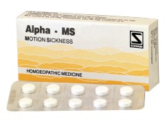 Alpha-MS for motion sickness