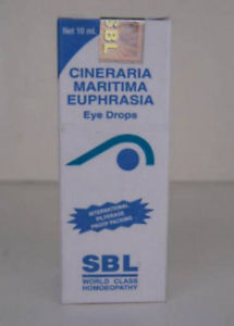SBL Cineraria Maritima Euphrasia Eye Drops